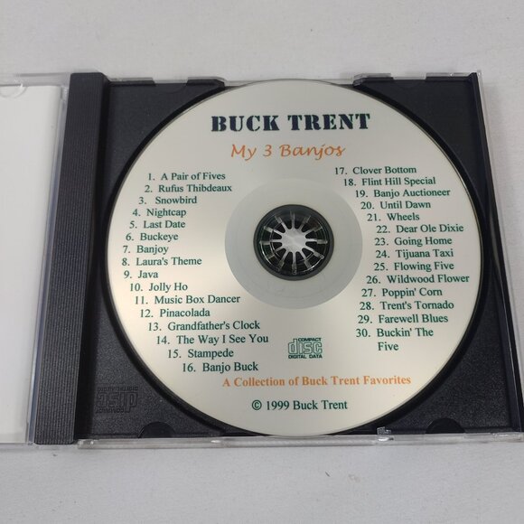 Buck Trent - My 3 Banjos - Country Folk - 1999 - CD - Used - Picture 3 of 3